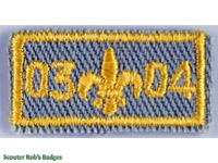 Click to enlarge 2003-04 Year Bar